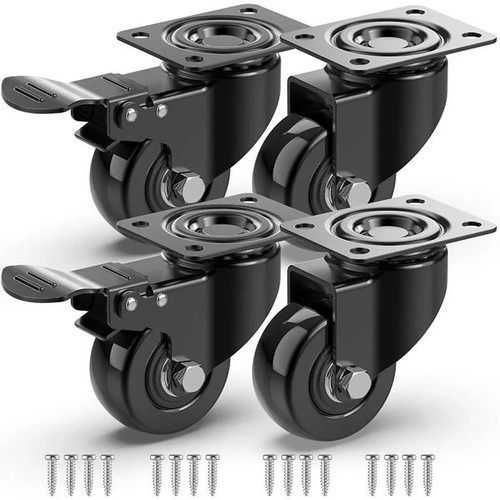 Roulettes pivotantes pour - 4,