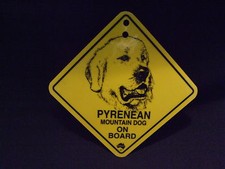 Pancarte -  PYRENEAN MOUNTAIN