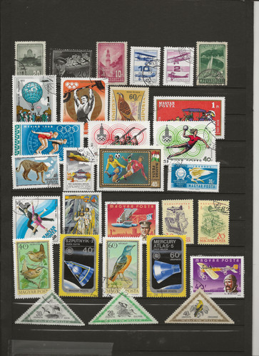 Hongrie timbres de la poste - hongrie,