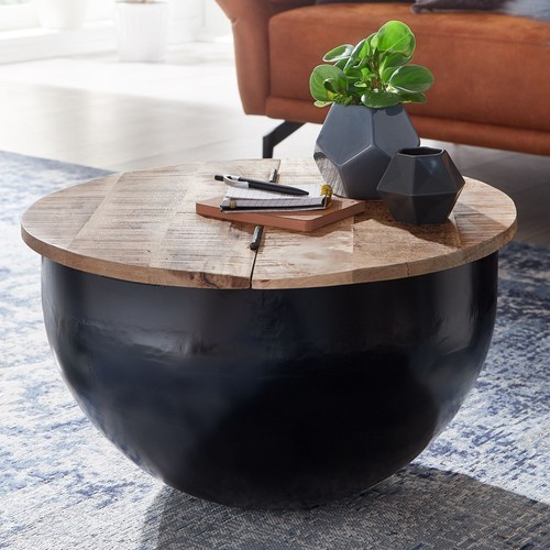 Finebuy table basse bois - table,