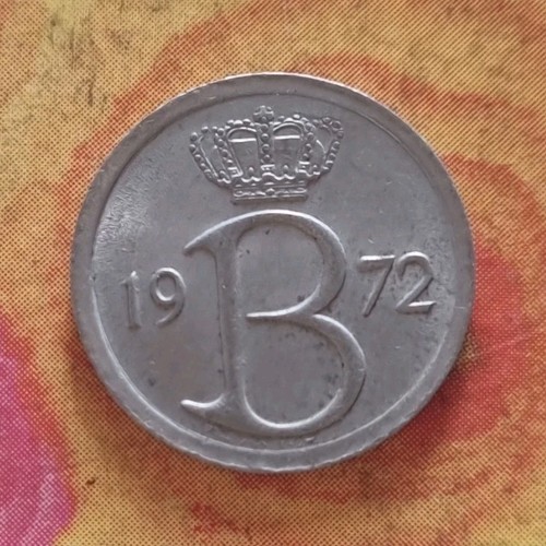 Pièce monnaie belgique 25 - belgique,
