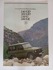 MERCEDES BENZ TOUT-TERRAIN