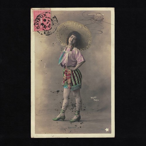 Cpa artiste danseuse fille - artiste,