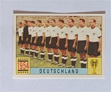 Calciatori Panini Mexico 70 Sticker History 1954 Germany Team