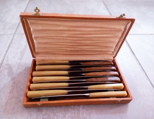 Coffret douze couteaux de - couteaux,