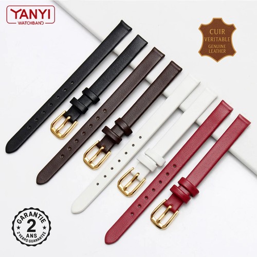 Bracelet montre femme cuir - de,