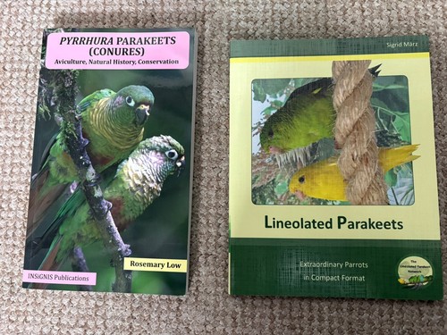 Parakeets books lineolated - parakeets,