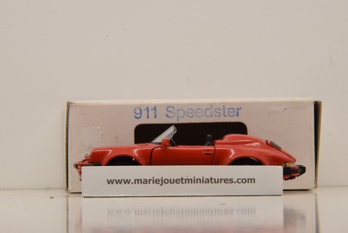 Porsche 911 speedster 1989 - speedster, red