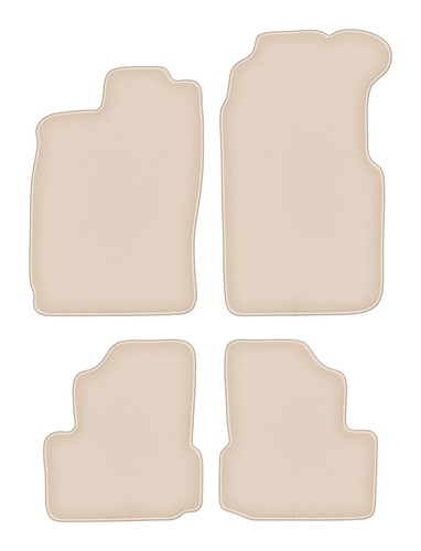 Tapis sol velours beige - de,