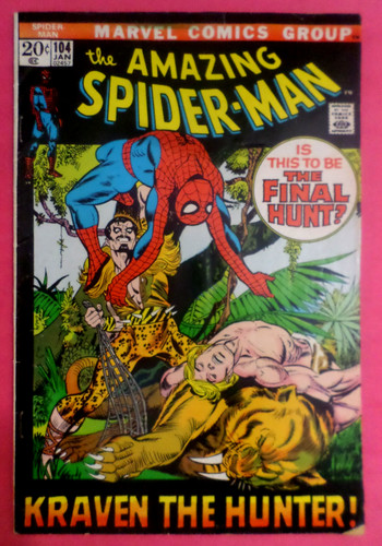 Amazing spider man 104 - amazing, spider-man