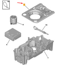 Bloc de boîte de cric CITRO�N C3 MK3 SX 9808695180 Neuf d'origine