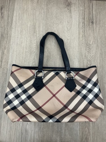 Sac burberry beige cabas - beige, en