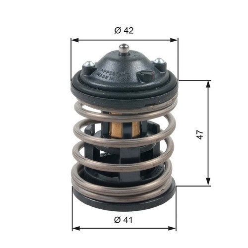 Thermostat liquide de - thermostat,,