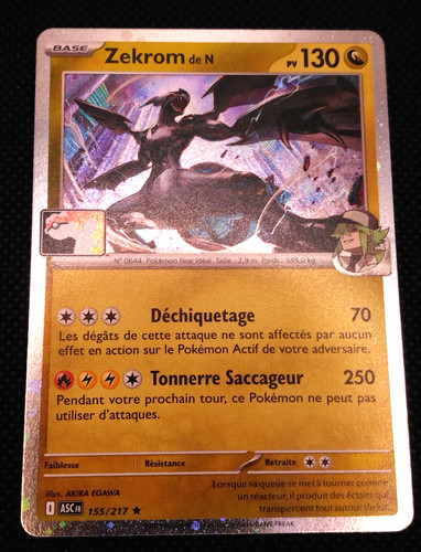 Pokemon zekrom n - zekrom, 155/217