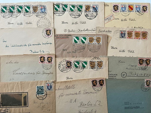 France lot 39 lettres - de,
