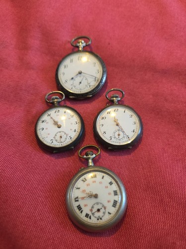 Lot montres gousset - 4, à