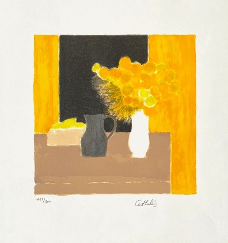 Bernard cathelin lithographie - bernard,