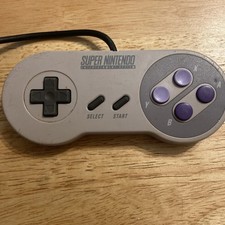Original Super Nintendo Controller. SNES.