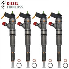 4x 0445110327 Bosch Injecteur