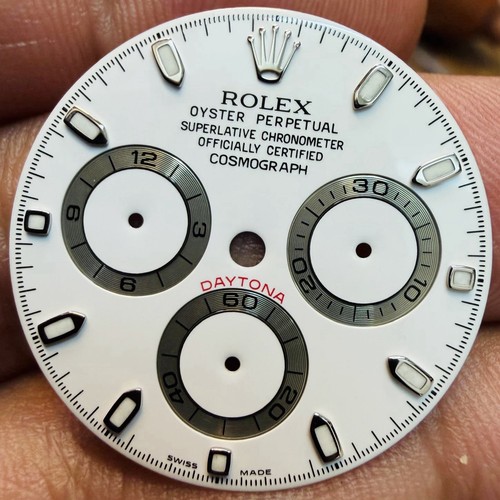 Rolex white luminova aph - luminova, dial
