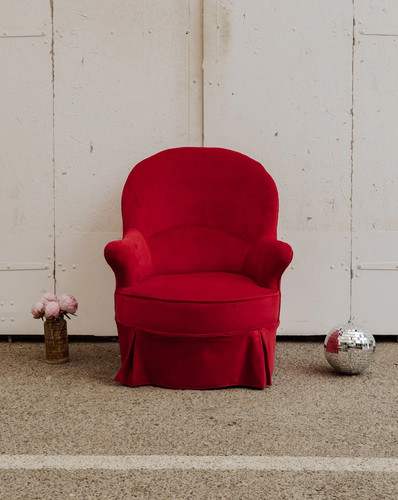 Ernest fauteuil en velours - ernest,,