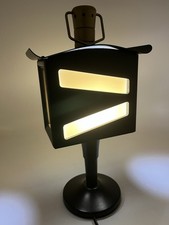 Lampe Veilleuse Noire En Bois