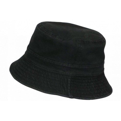 Chapeau bob noir - noir, coton