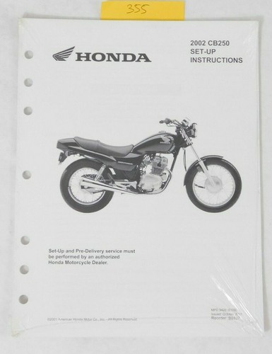 2002 genuine honda 250 - 2002,
