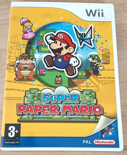 Nintendo wii paper mario - paper,