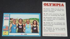 68 1920 USA NATATION PANINI
