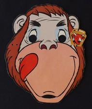 Masque publicitaire VACHE QUI RIT Walt Disney Livre de la jungle 1967