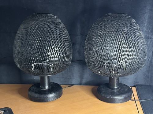 Paire lampes vintage œuf - paire,