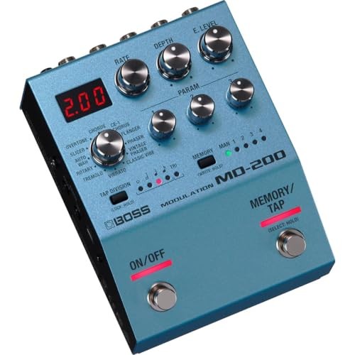 Pédale effets boss 200 - pédale, d'effets