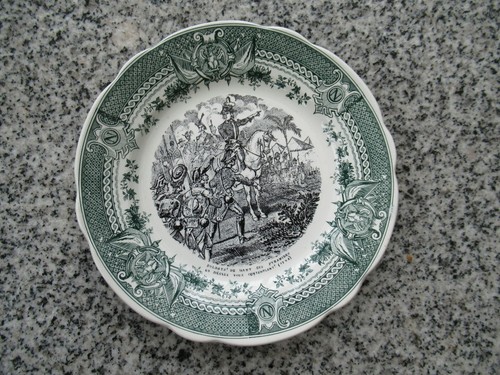 Assiette parlante napoleon - assiette,
