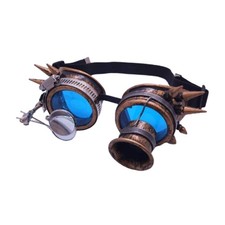 Funky Steampunk Lunettes Accessoires Photo Lentilles de Couleur Cosplay Lunettes