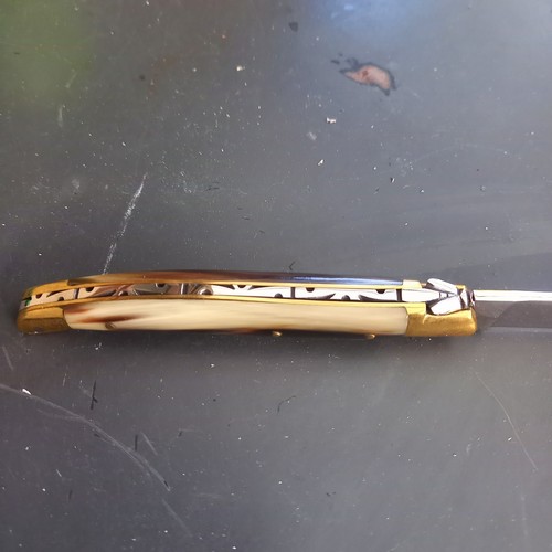 Couteau laguiole corne - couteau,