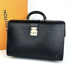 Beautiful Condition Louis Vuitton Epi Serviette Fermoir M54352 Leather