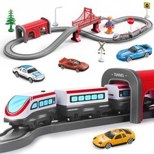 Lot de 67 Trains électriques pour Enfants - Jouet avec Fonctionnement sonore ...