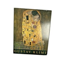 Gustav Klimt Vintage 90s The Kiss Reproduction Art Painting Cardboard Poster