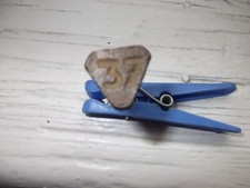 5 CLOUS DE TRAVERSES DE CHEMIN DE FER N° 37. RAILS TRAIN  VINTAGE DECO SNCF