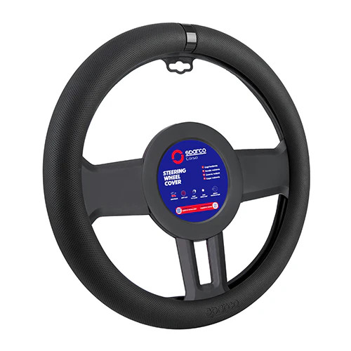 Couvre volant noir sparco avec - noir,