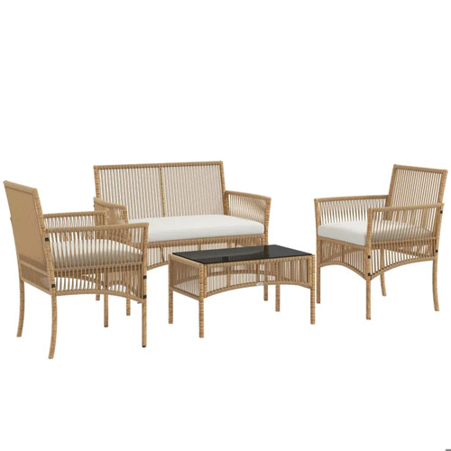 Outsunny salon jardin pcs - 4,