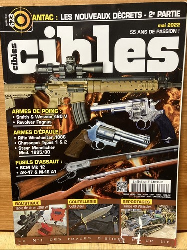 Cibles 623 revue armes à - cibles,