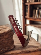 Vintage Montus Bouscassé Advertising Bottle Opener for Retro Collection