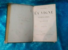 VINS, CULTURE DE LA VIGNE ET
