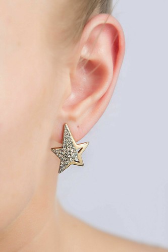 Boucles oreilles étoile - d'oreilles,
