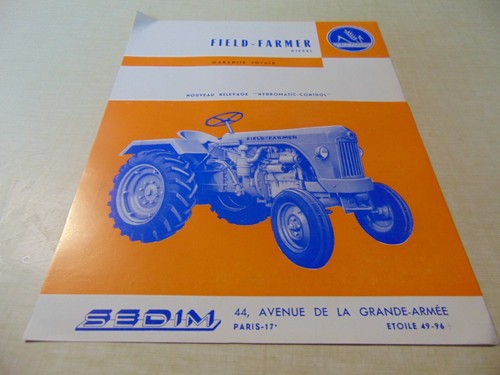 Prospectus brochure tracteur - prospectus,