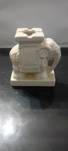 Eléphant porcelaine vase - en, .