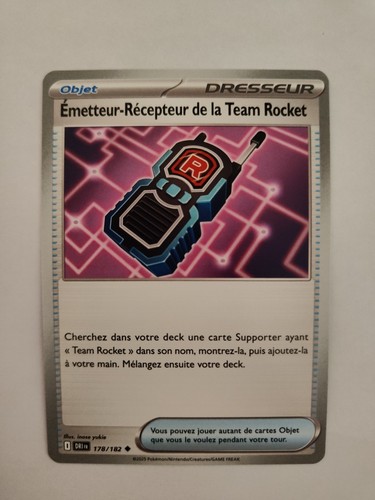 Card team rocket 178 182 - -,