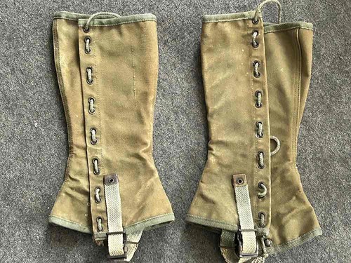 Paire guêtres ww2 - de,